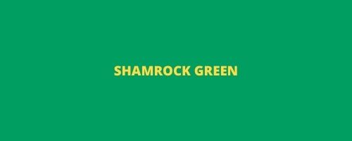warna hijau shamrock