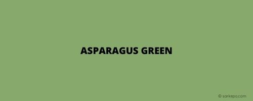 warna hijau asparagus