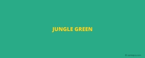 warna hijau jungle