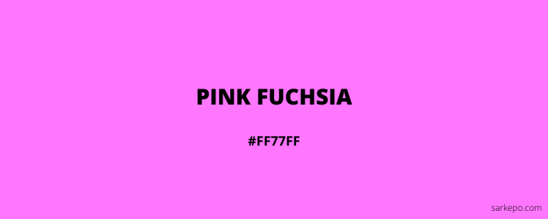 warna pink fuchsia