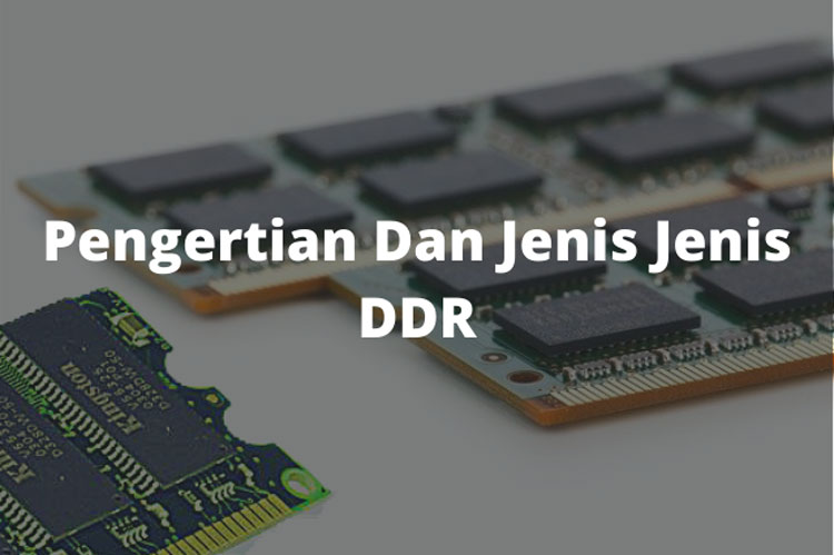 pengertian dan jenis DDR