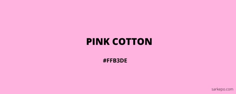 warna pink cotton