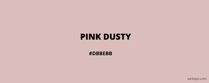 warna pink dusty