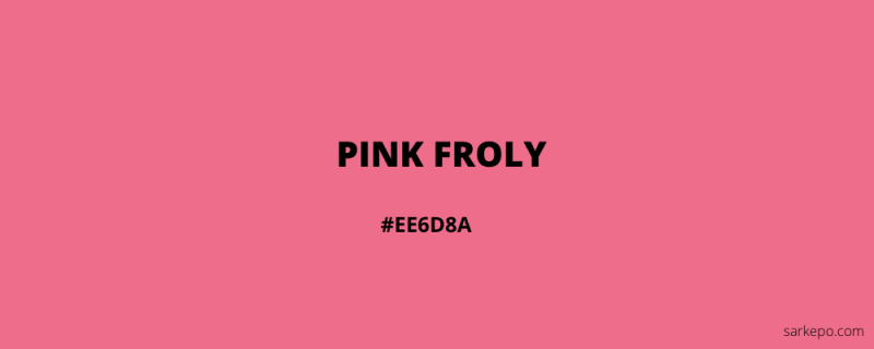 warna pink froly