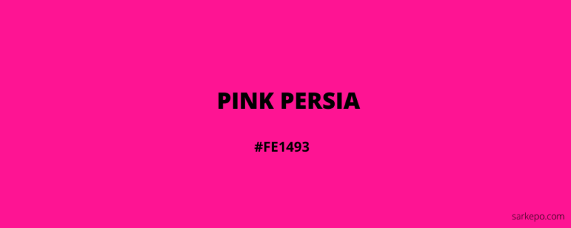 warna pink persia