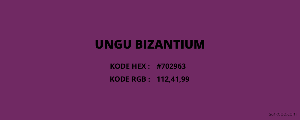 warna ungu bizantium