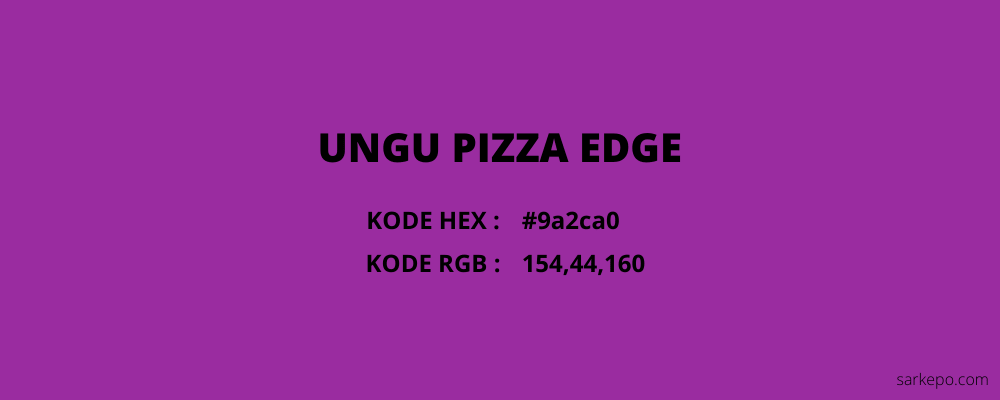 warna ungu pizza