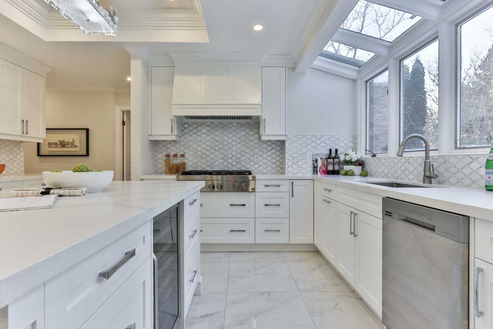 dapur aesthetic putih