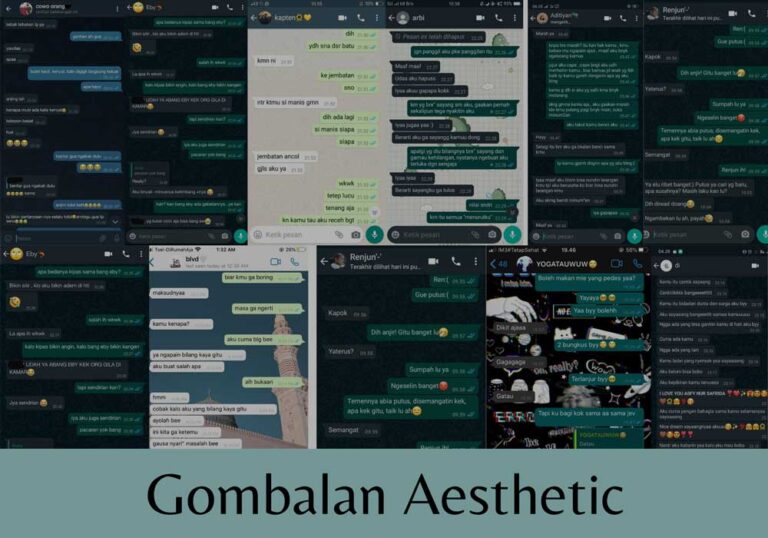 gombalan aesthetic